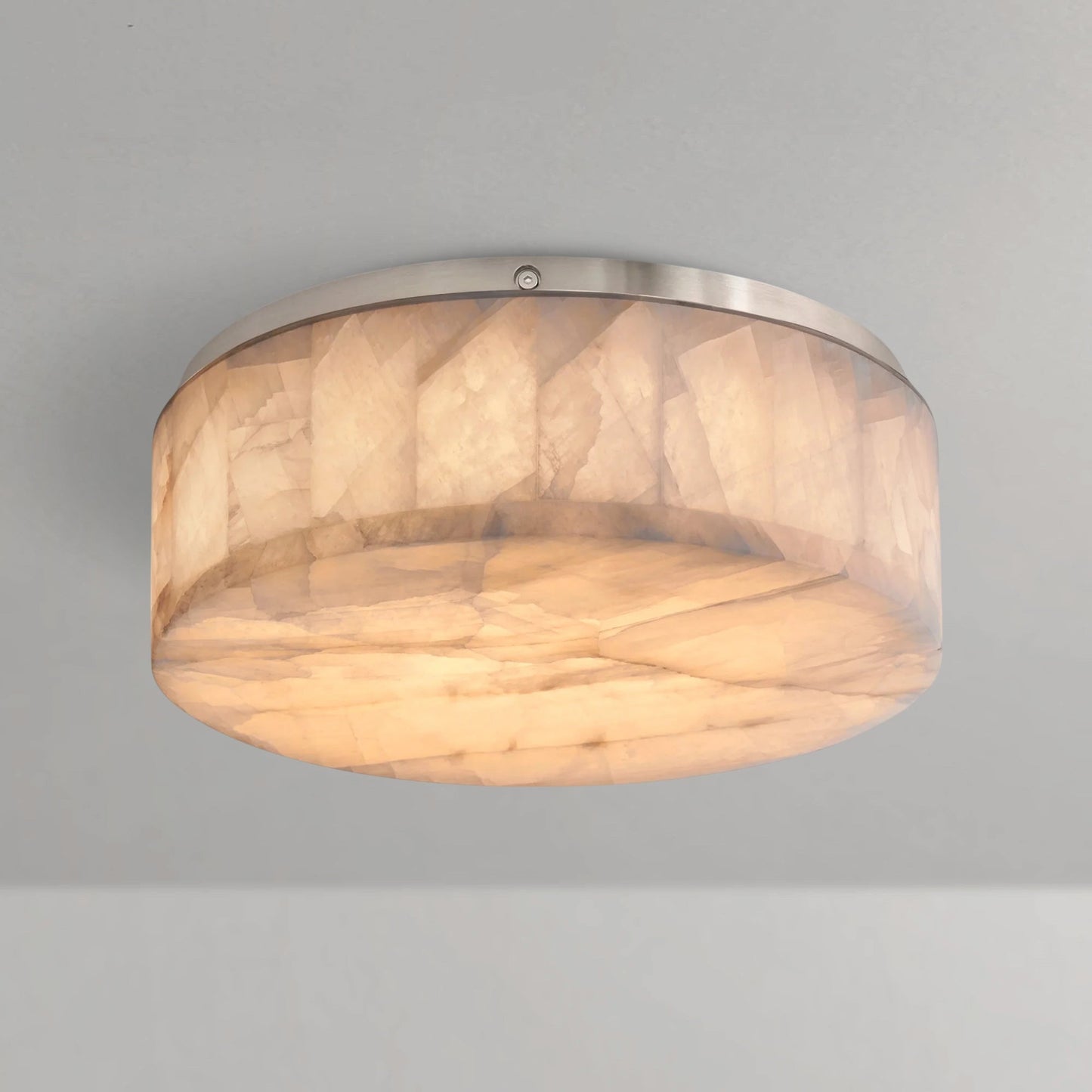 Rivaga Lueur Round Flushmount - GILDLAMPS