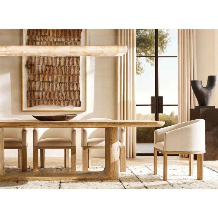 Rivaga Rectangular Calcite Chandelier 54"72'' - GILDLAMPS