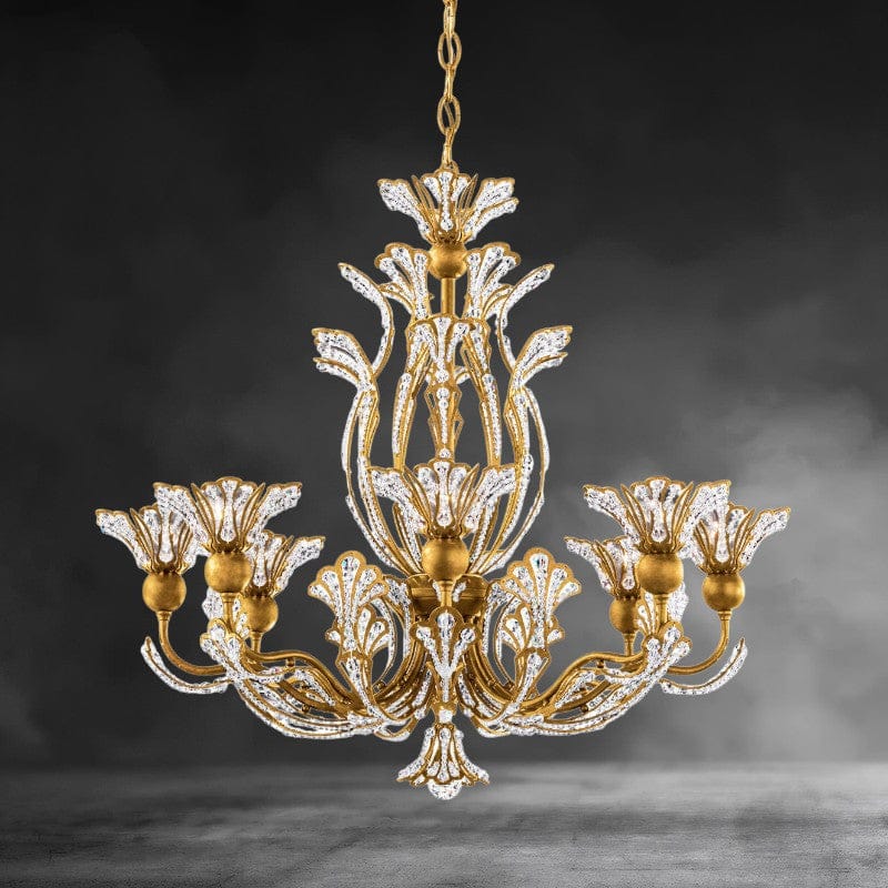 Rivendell 8 Light Crystal Chandelier 26 inch