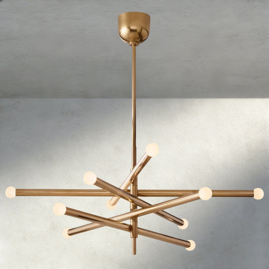 ROASI 10 - LIGHT MOBILE ORB CHANDELIER - GILDLAMPS