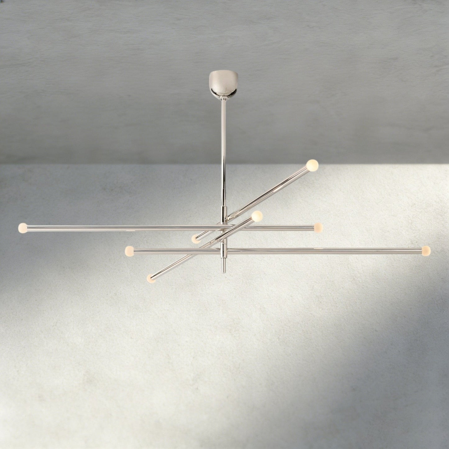 ROASI 8 - LIGHT MOBILE ORB CHANDELIER 53", 68" - GILDLAMPS