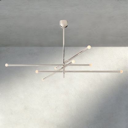 ROASI 8 - LIGHT MOBILE ORB CHANDELIER 53", 68" - GILDLAMPS