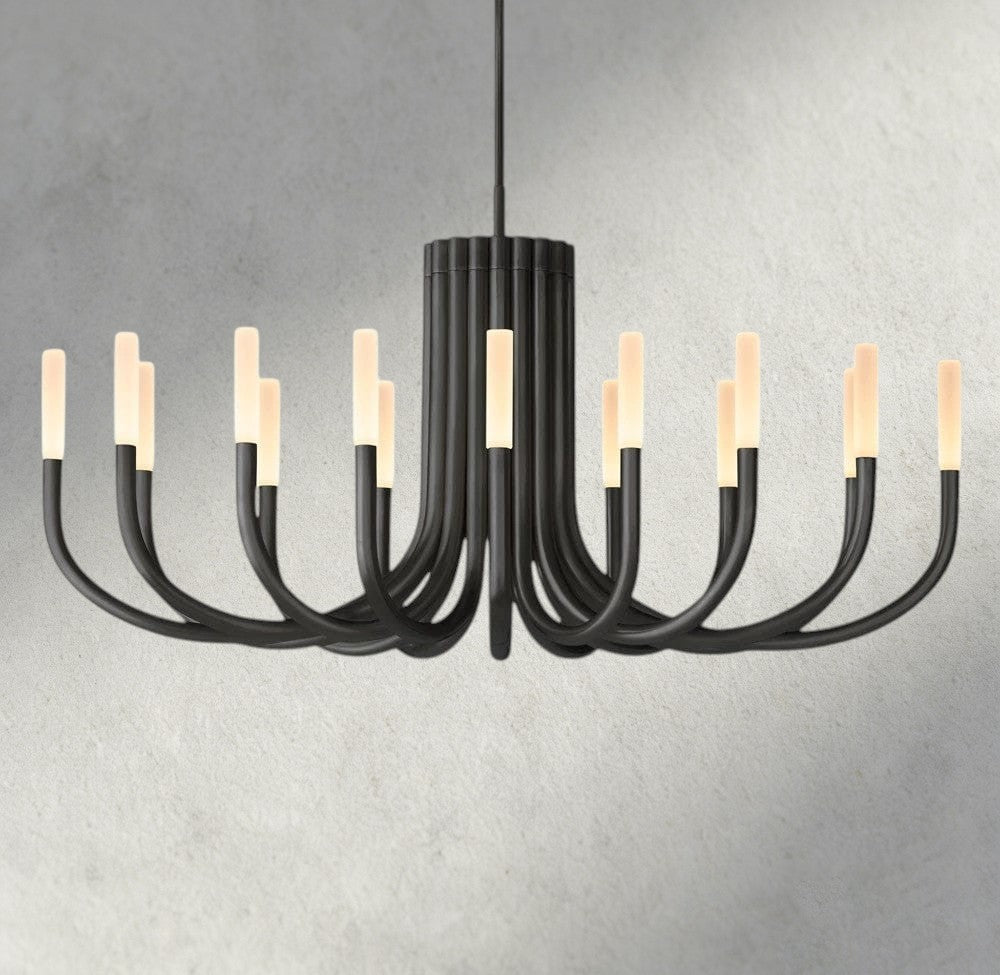 Roasi Round Chandelier 38", 50" - GILDLAMPS