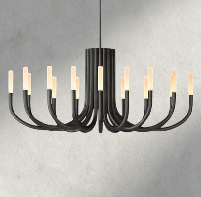 Roasi Round Chandelier 38", 50" - GILDLAMPS