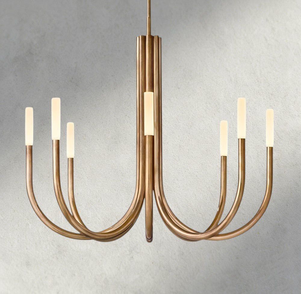 Roasi Round Chandelier 38", 50" - GILDLAMPS
