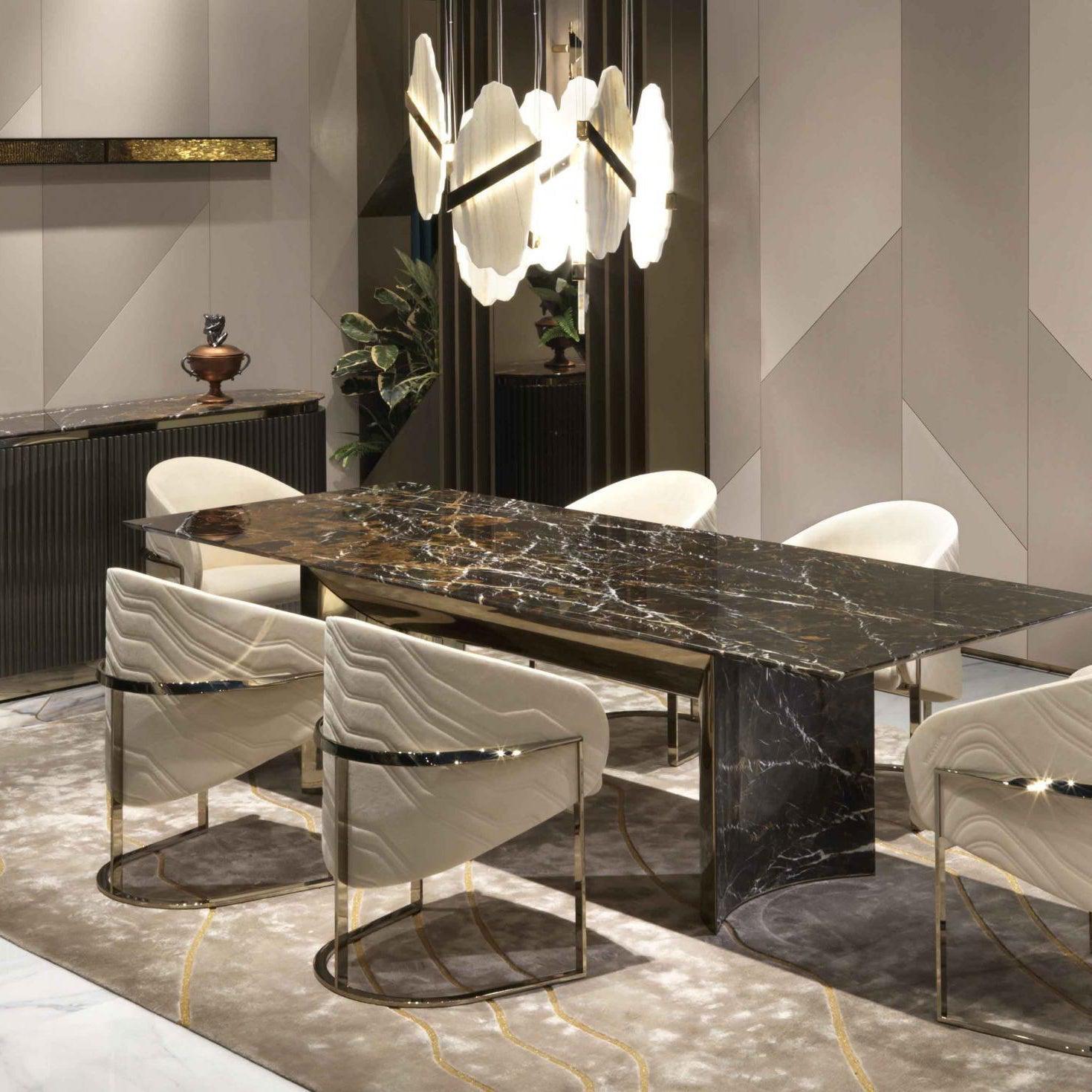 Rock Alabaster Chandelier - GILDLAMPS