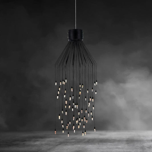 Rock Crystal Rain Flushmount - GILDLAMPS