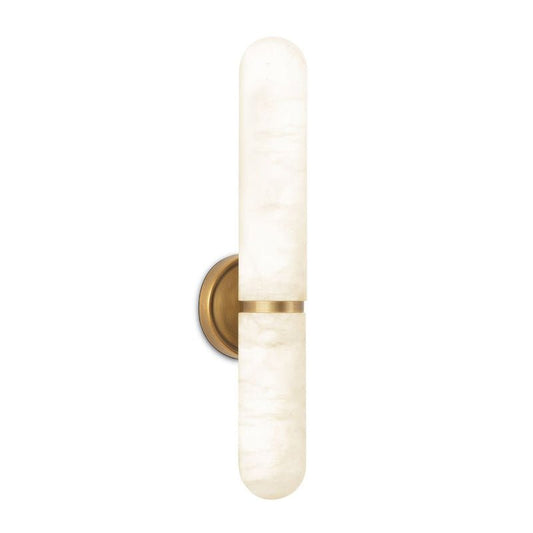 Salon Alabaster Large Sconce - GILDLAMPS
