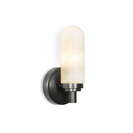 Salon Alabaster Single Sconce - GILDLAMPS