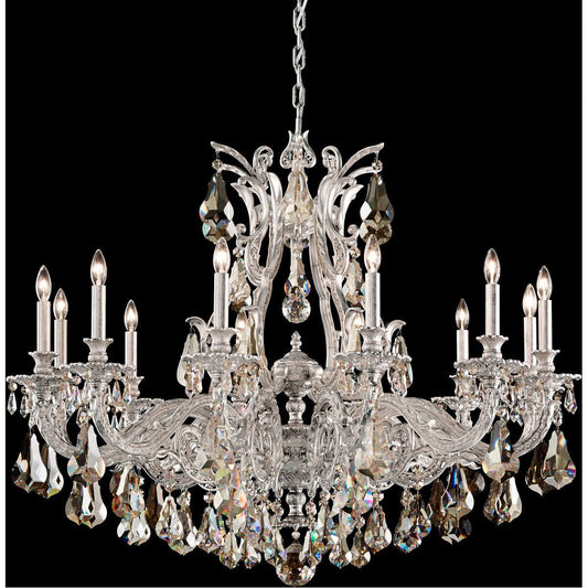 Saphie 12 Light Chandelier Heirloom Bronze Heritage - GILDLAMPS