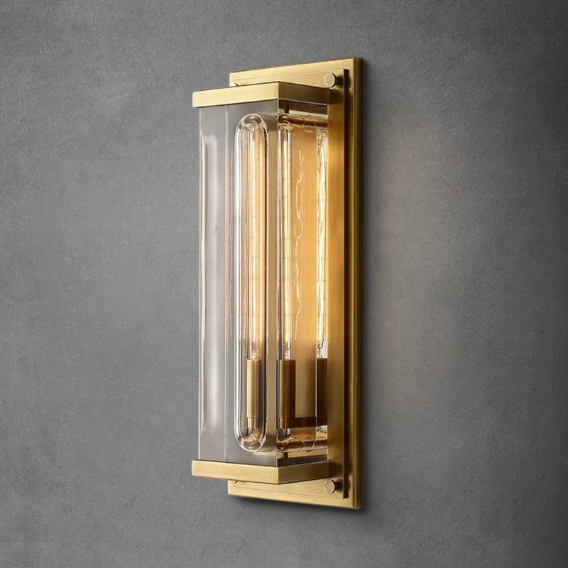 Savilen Grand Rectangular Sconce - GILDLAMPS