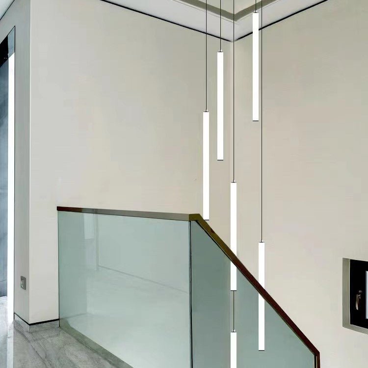 Scandinavia Minimalist White Pendant Light for Bedside/Dining Room/Staircase - GILDLAMPS