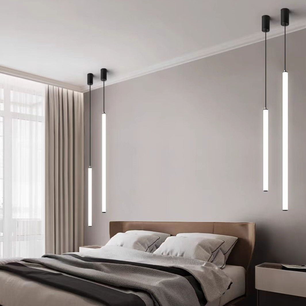 Scandinavia Minimalist White Pendant Light for Bedside/Dining Room/Staircase - GILDLAMPS