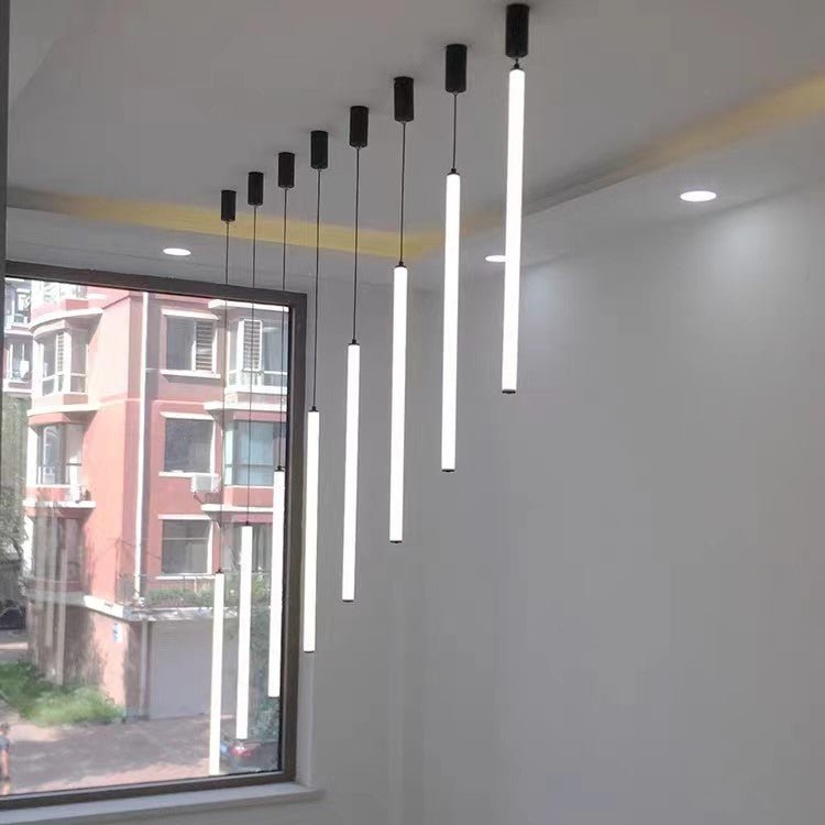 Scandinavia Minimalist White Pendant Light for Bedside/Dining Room/Staircase - GILDLAMPS