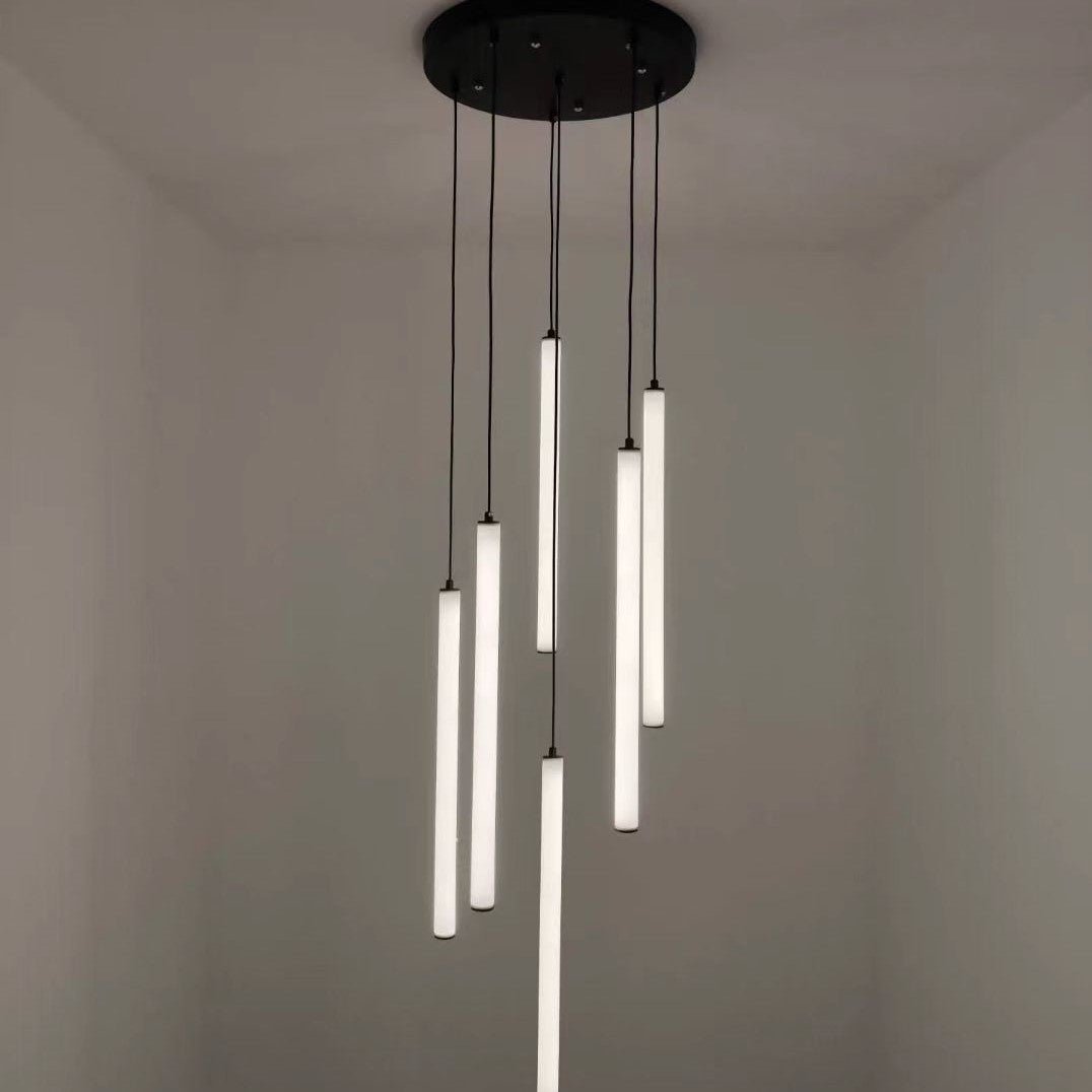 Scandinavia Minimalist White Pendant Light for Bedside/Dining Room/Staircase - GILDLAMPS