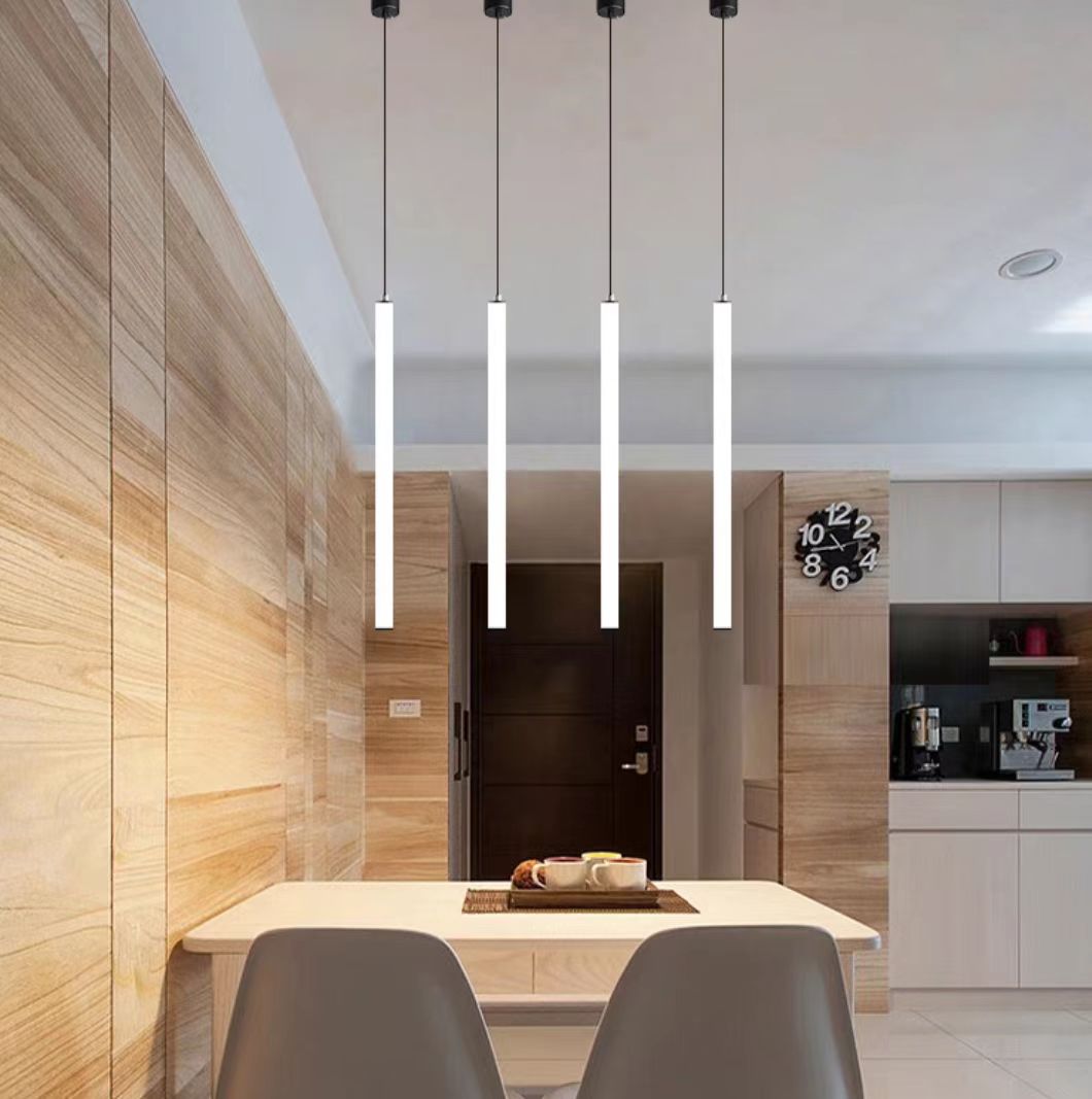 Scandinavia Minimalist White Pendant Light for Bedside/Dining Room/Staircase - GILDLAMPS