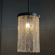 Seline Textured Glass Kitchen Island Pendant Light - GILDLAMPS