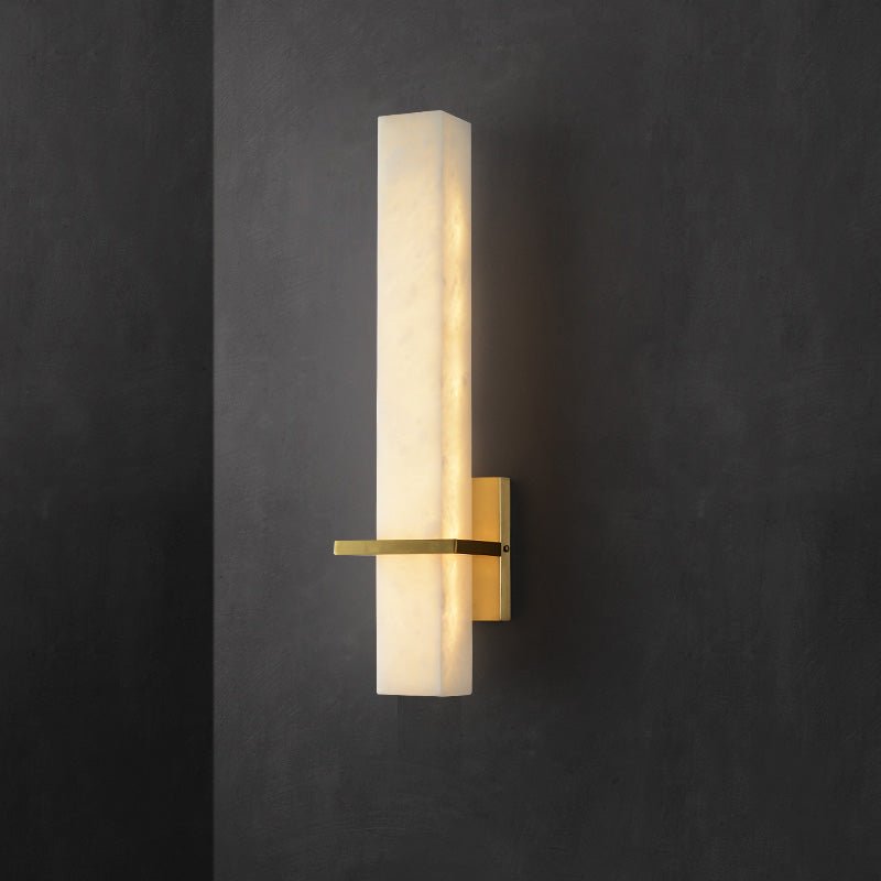 Serene Alabaster Linear Sconce - GILDLAMPS