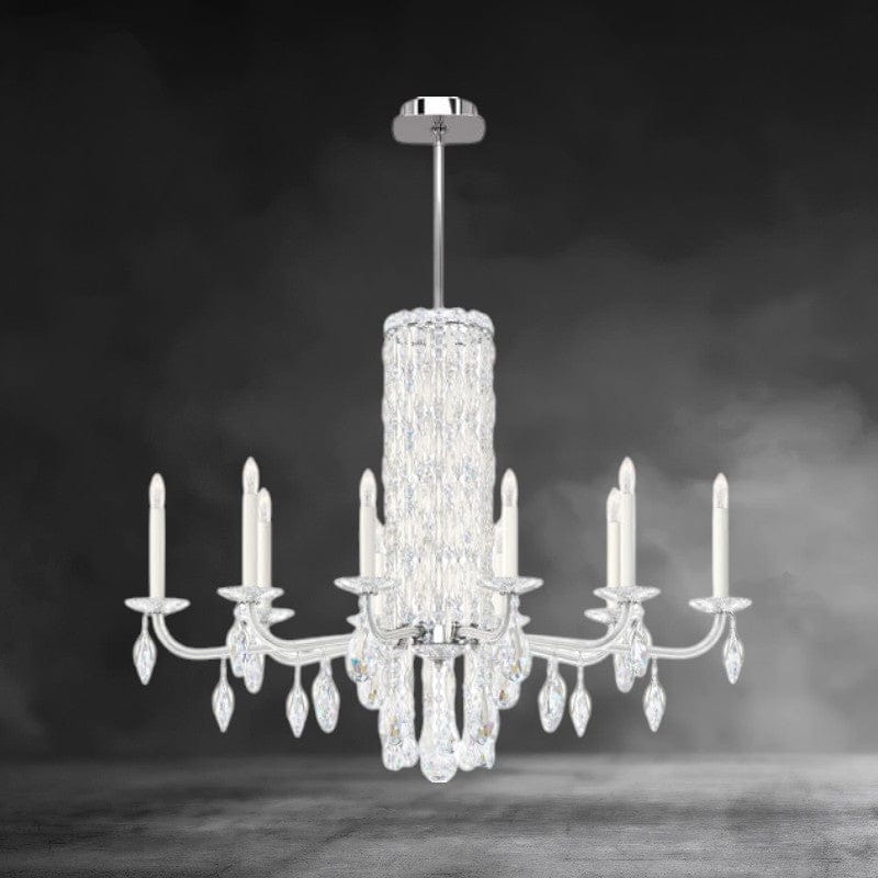 Siena 10 lights Crystal Chandelier 40 inch