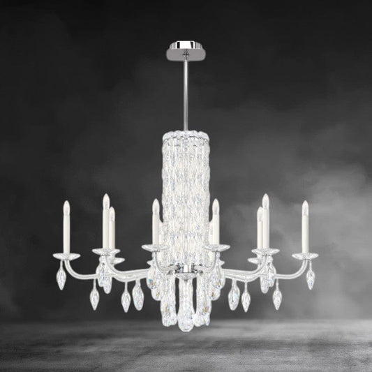 Siena 10 lights Crystal Chandelier 40 inch