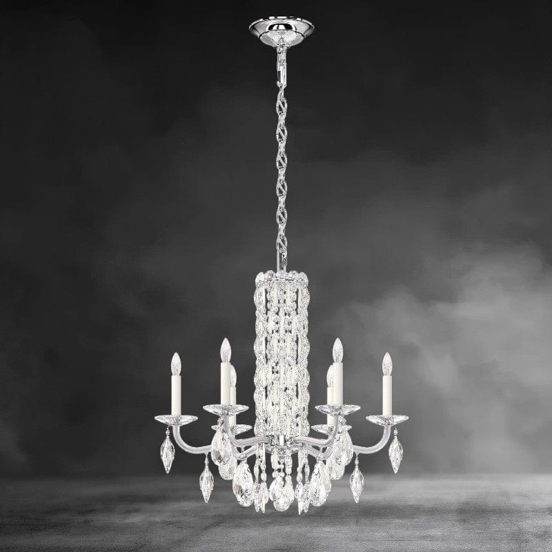 Siena 6-light Crystal Chandelier 24 inch
