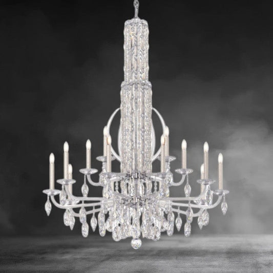 Siena Crystal Chandelier 40 inch - GILDLAMPS