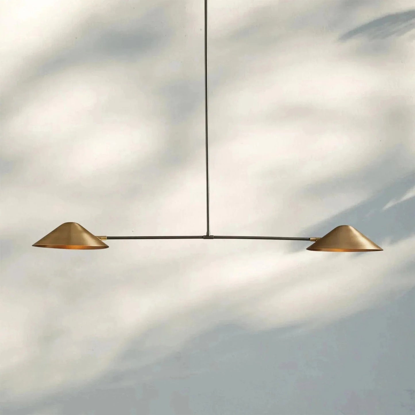 Simms 2 - Light Linear Chandelier - GILDLAMPS