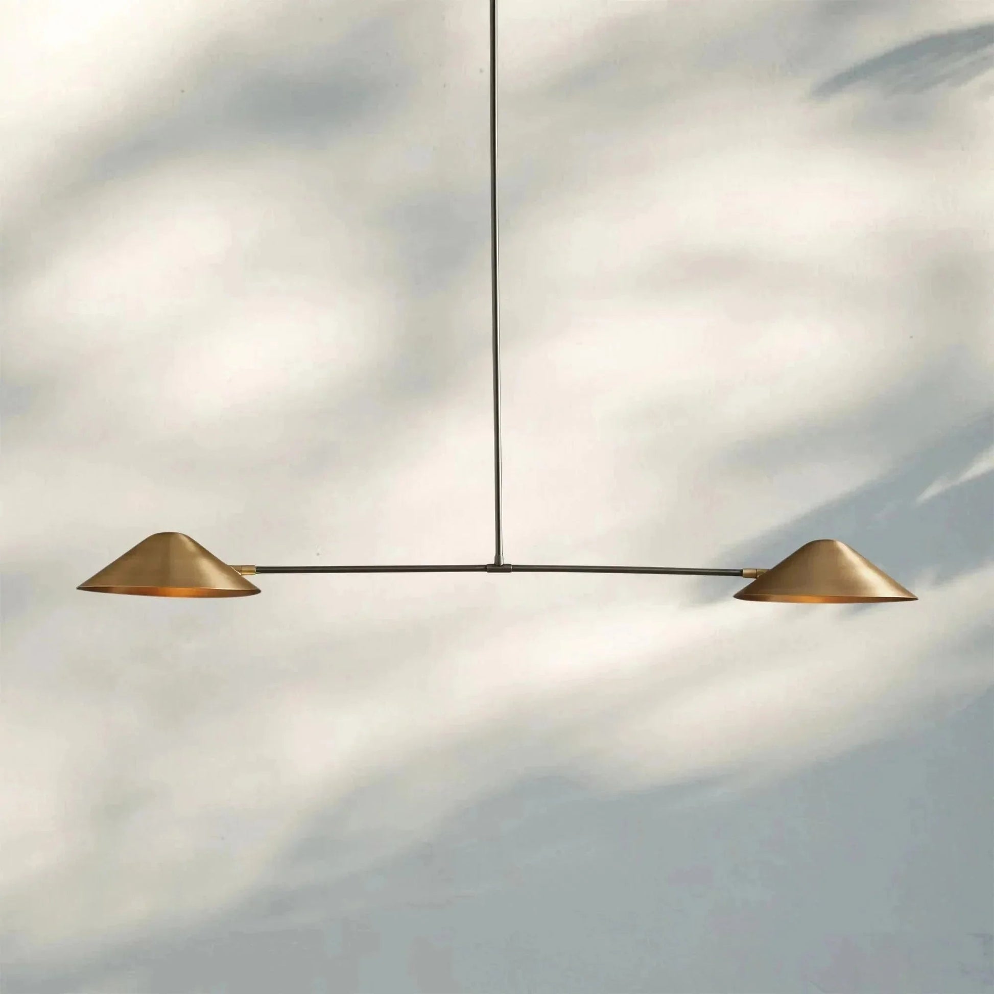 Simms 2 - Light Linear Chandelier - GILDLAMPS