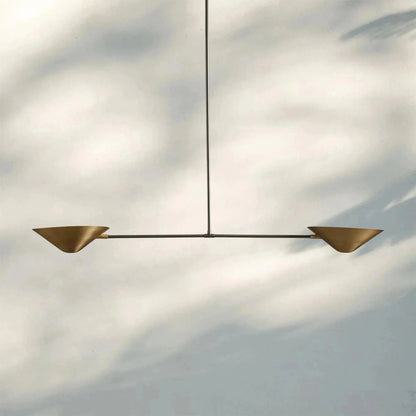 Simms 2 - Light Linear Chandelier - GILDLAMPS