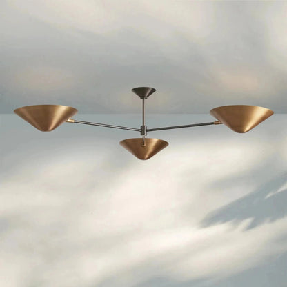 Simms 3 - Light Flush Mount - GILDLAMPS