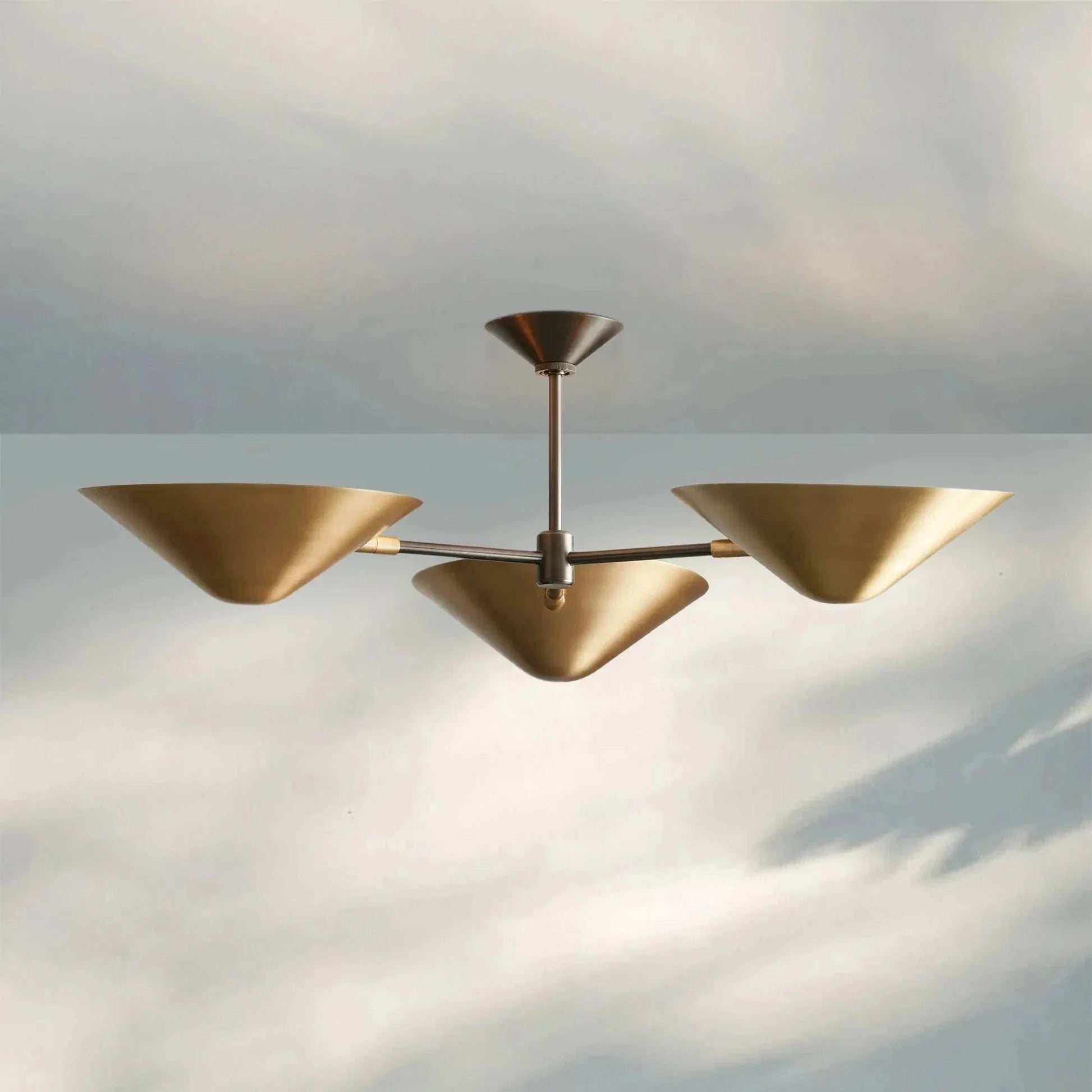 Simms 3 - Light Flush Mount - GILDLAMPS