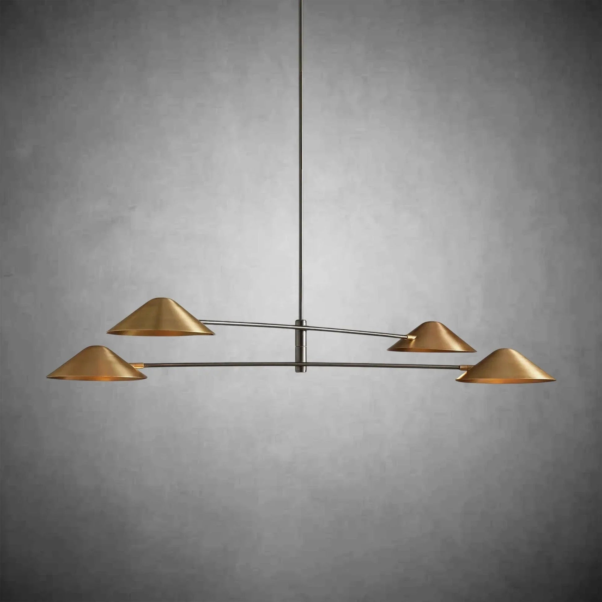 Simms 4 - Light Linear Chandelier - GILDLAMPS