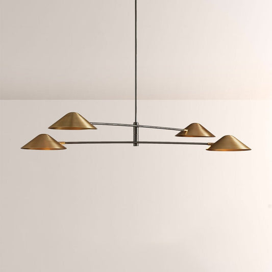 Sivans 4 - Light Linear Chandelier - GILDLAMPS
