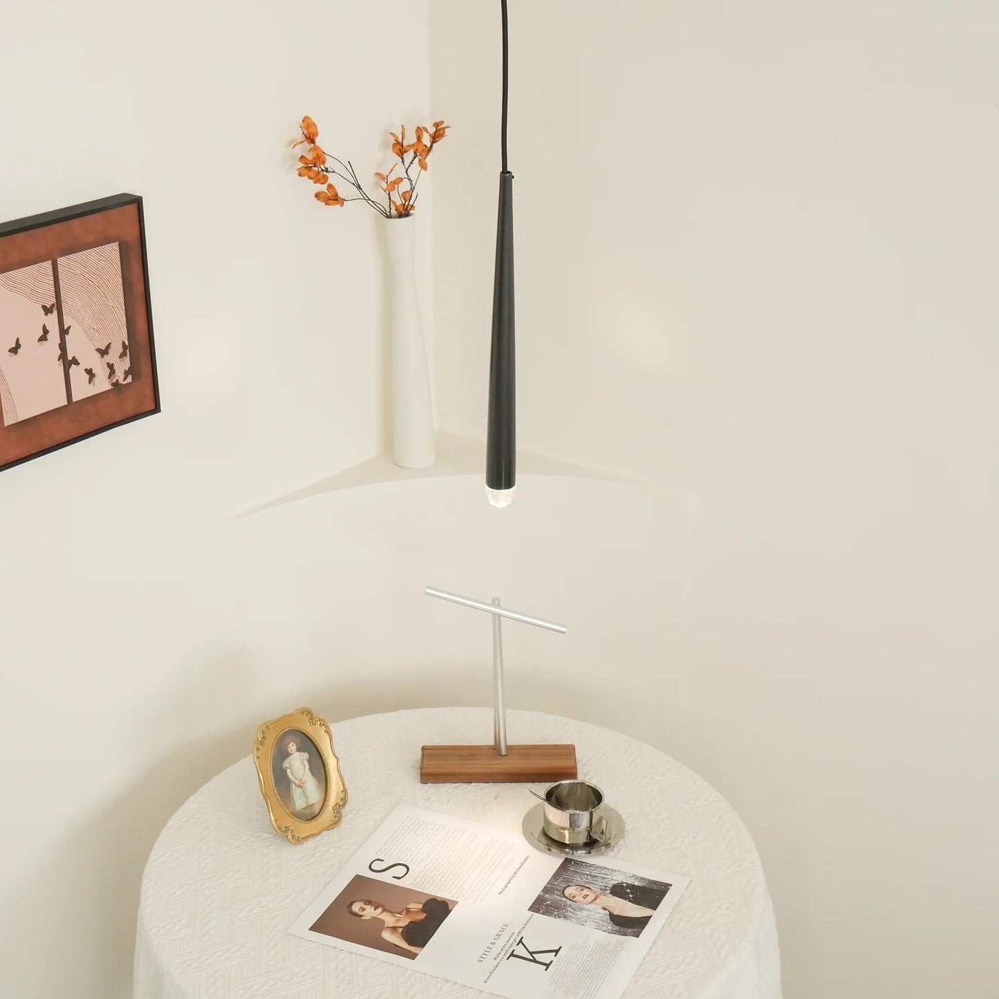 Skinny Rod Pendant Light - Aquitaine - GILDLAMPS