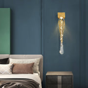 Slade Modern Branch Crystal Wall Sconce For Bedroom - GILDLAMPS