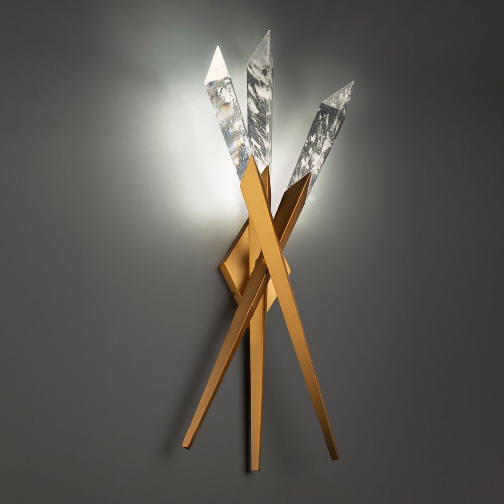 Solitude 3-Light LED Wall Light - GILDLAMPS