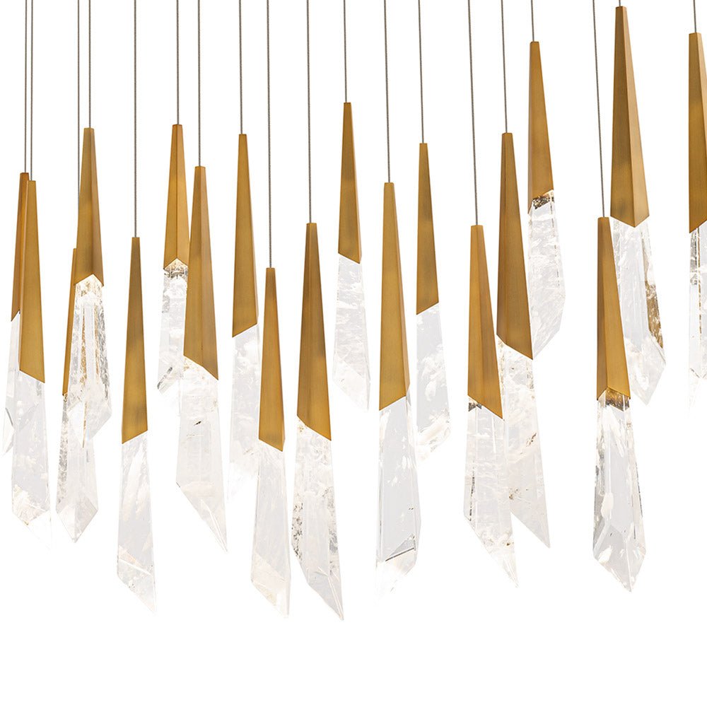 Solitude Linear LED Multi Pendant Light - GILDLAMPS