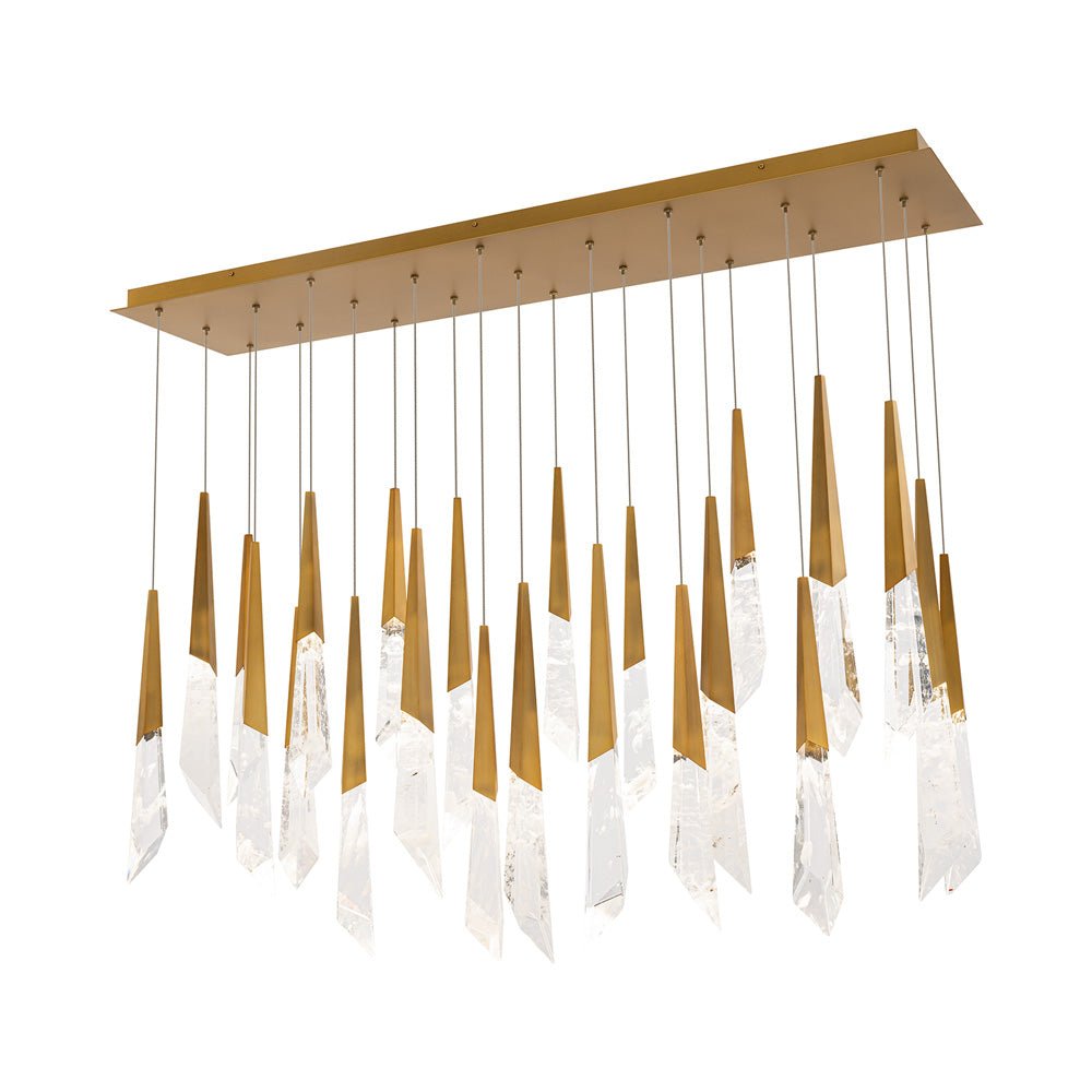 Solitude Linear LED Multi Pendant Light - GILDLAMPS