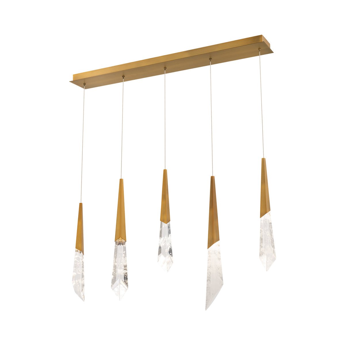 Solitude Linear LED Multi Pendant Light - GILDLAMPS