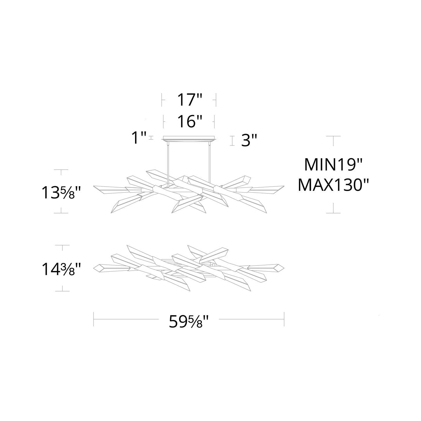 Solitude Linear LED Pendant Light - GILDLAMPS