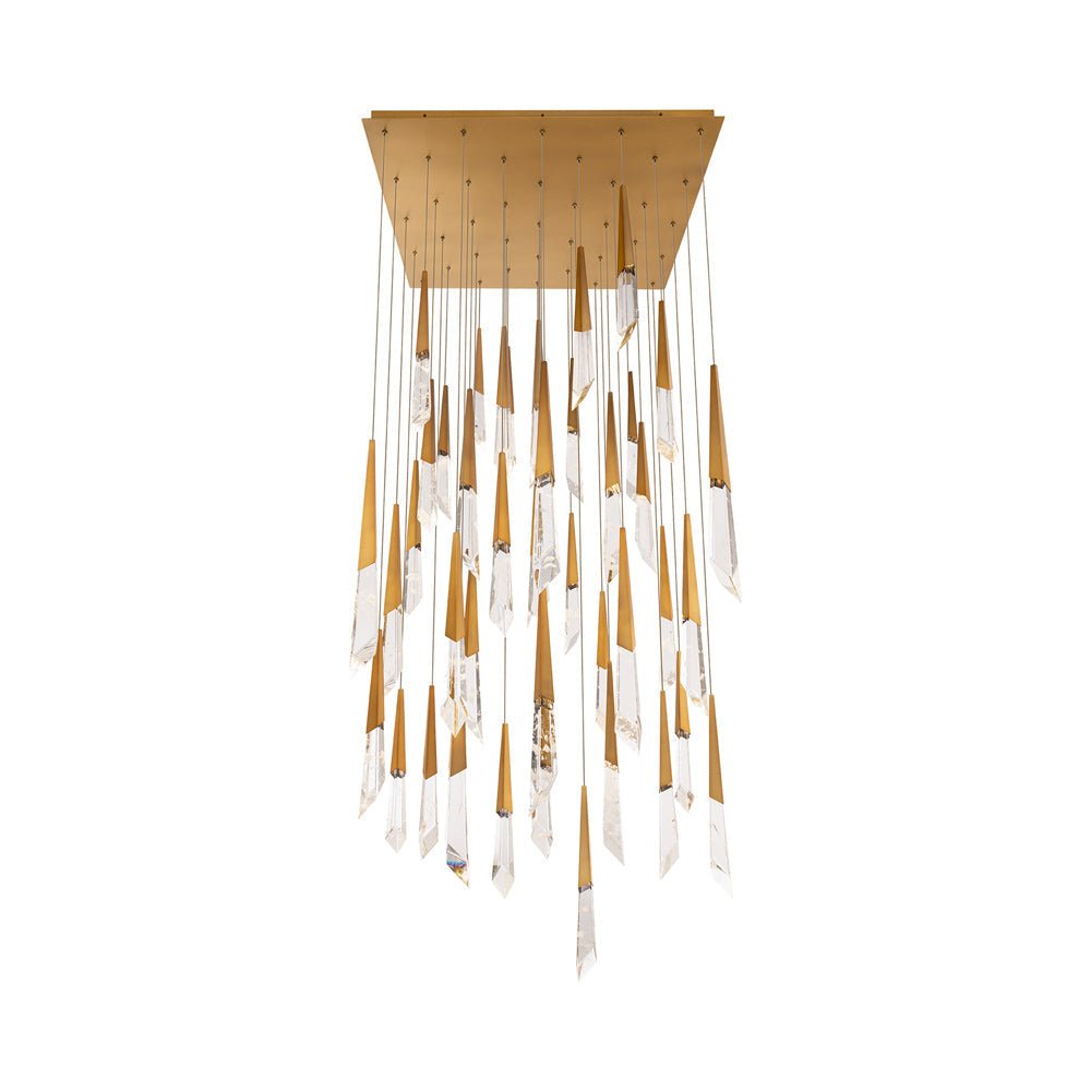 Solitude Square LED Multi Pendant Light - GILDLAMPS
