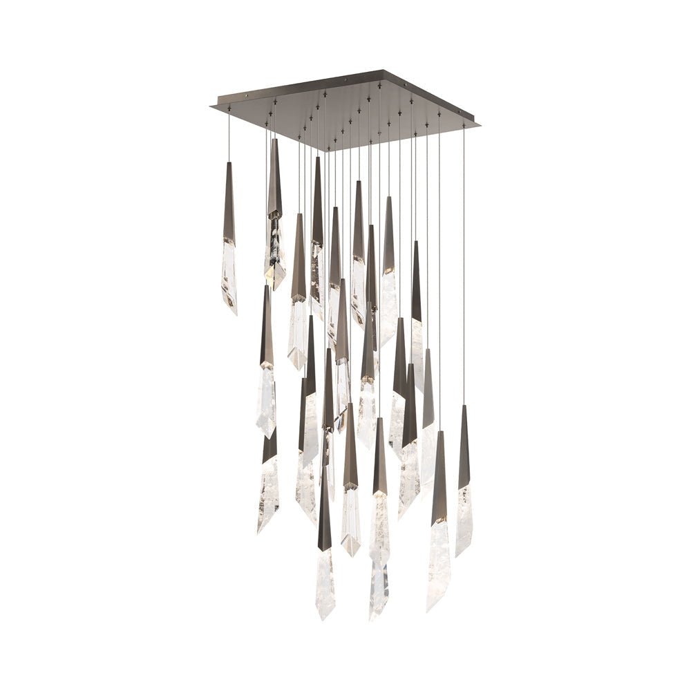 Solitude Square LED Multi Pendant Light - GILDLAMPS