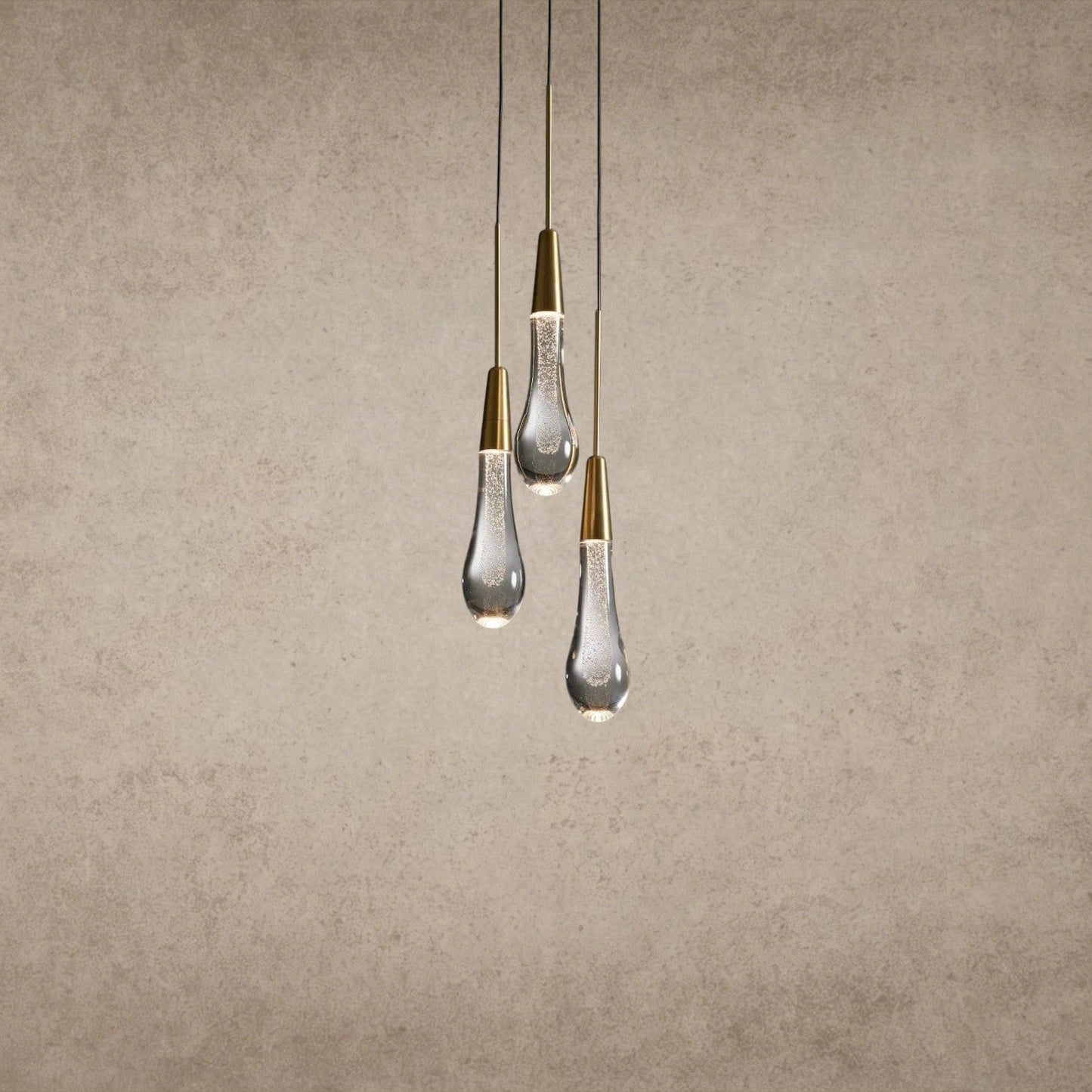 Soltaire Cluster Pendant