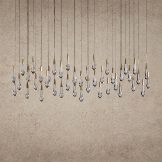 Soltaire Linear Chandelier 37 inch, 50 inch, 60 inch, 70 inch