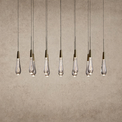 Soltaire Linear Chandelier 37 inch, 50 inch, 60 inch, 70 inch