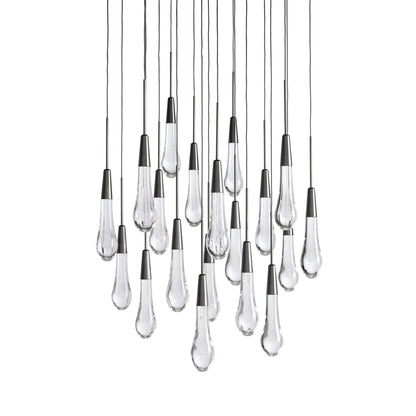 Soltaire Modern 17'' 24'' 36'' 58'' Round Chandelier Lighting - GILDLAMPS