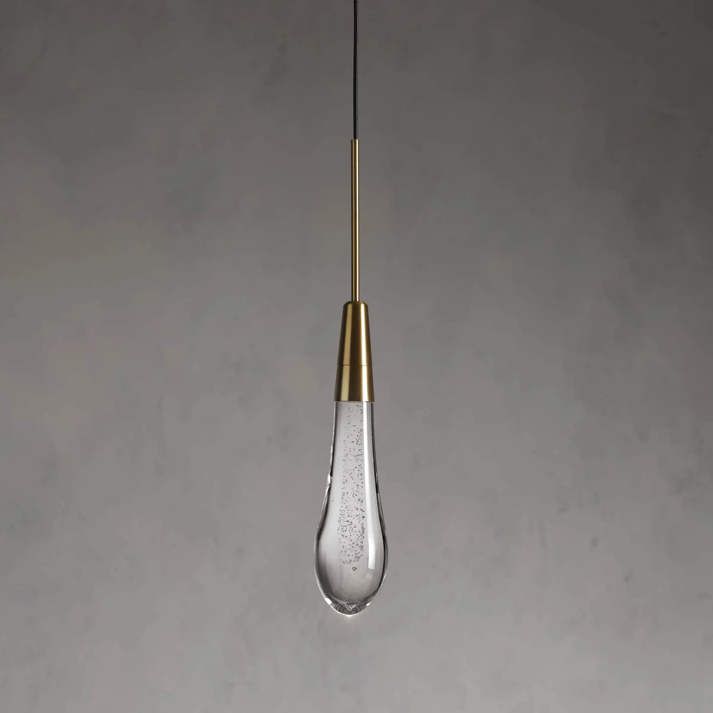 Soltaire Modern Pendant 13"H - GILDLAMPS