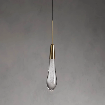 Soltaire Modern Pendant 13"H - GILDLAMPS