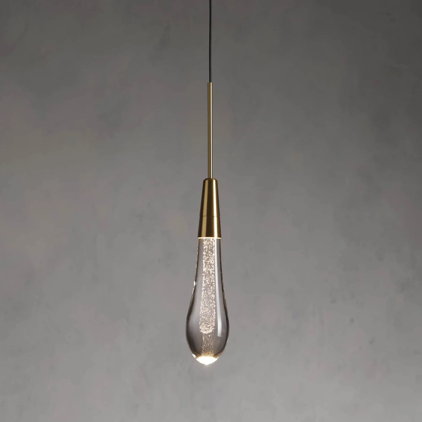 Soltaire Modern Pendant 13"H - GILDLAMPS