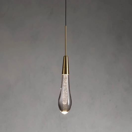 Soltaire Modern Pendant 13"H - GILDLAMPS